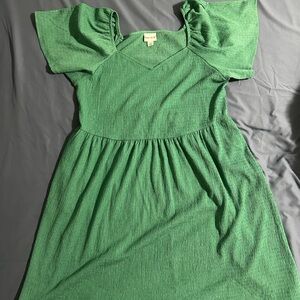 Ava & Viv Green Midi Dress